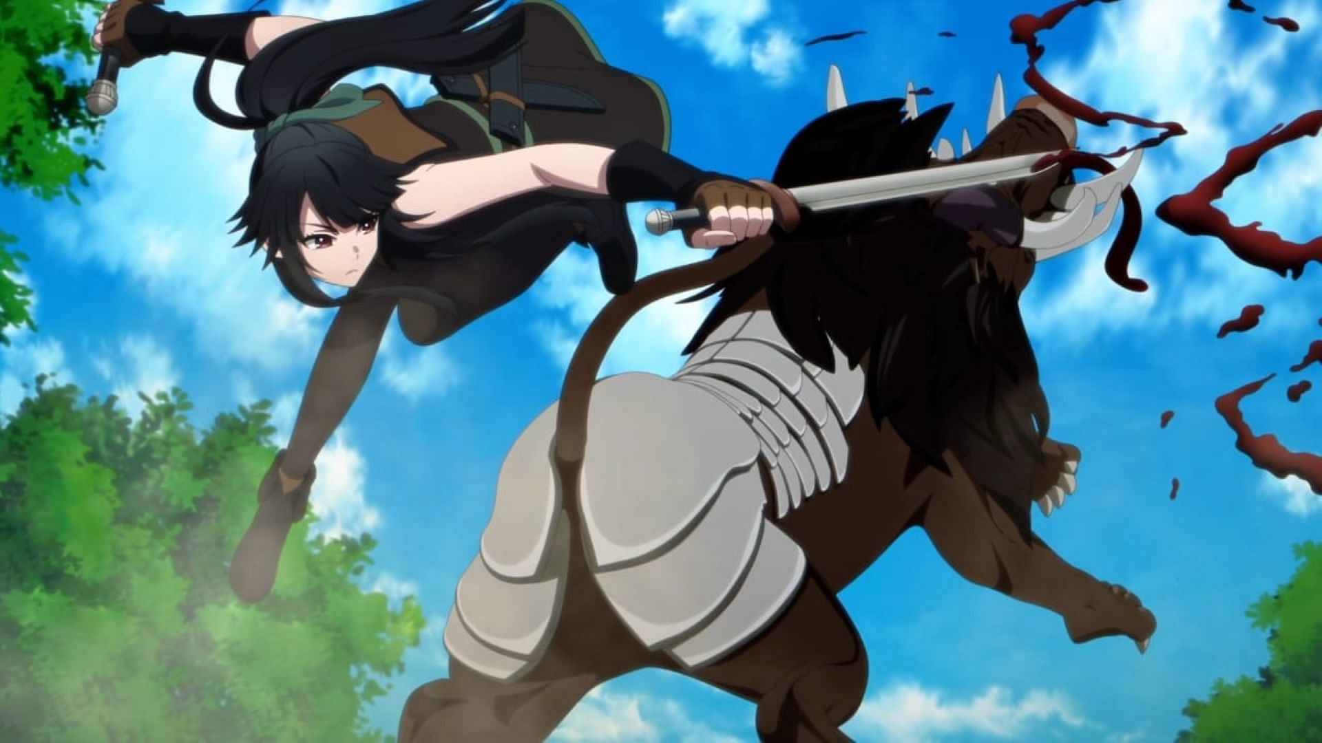 Jasmine fights a mana beast (Image via Studio A-Cat)